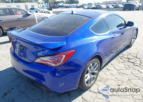 2013 Hyundai Genesis 2.0T from USA, damaged, VIN KMHHT6KD6DU091248